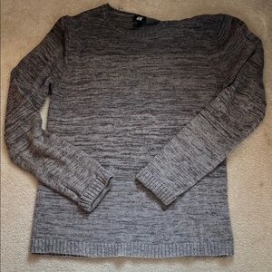 H&M Charcoal Crewneck Men's Sweater